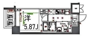 フェルクルールプレスト西横浜【6階】の間取り