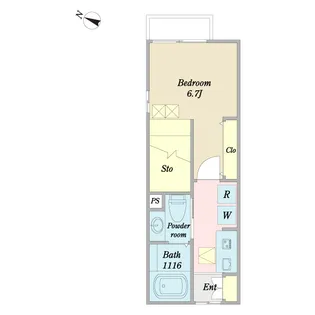SOLASIA residence上井草【1階】の間取り