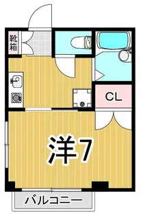 セントラルコーポ I【2階】の間取り