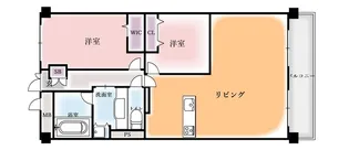 新栄町ハイツ【12階】の間取り