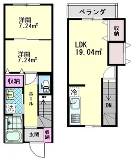 サンモール高尾の間取り
