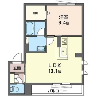 フェリシード【3階】の間取り