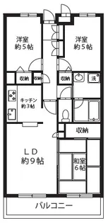 コートエレガンスG【1階】の間取り