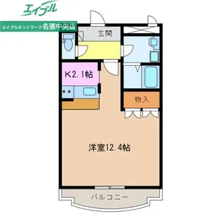 グリーンコート【2階】の間取り