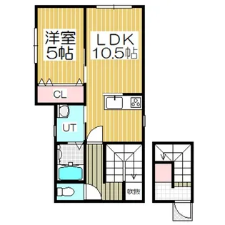 RERA CASA【2階】の間取り