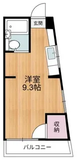 イズミ第二【3階】の間取り