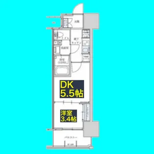 パークアクシス名古屋山王【10階】の間取り