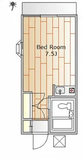 コーポ古川【2階】の間取り