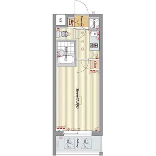 ビバリーホームズ中村橋【3階】の間取り
