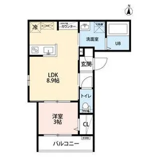 robot home山王(ロボット ホーム)【2階】の間取り