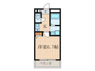 フォルテ汐町【1階】の間取り