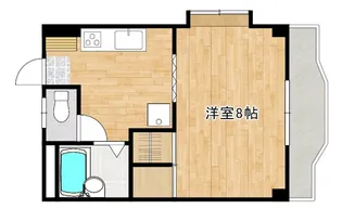 国分ロイヤルハイツ【5階】の間取り