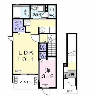 ネオ グレイスII【2階】の間取り