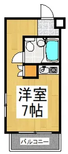 セントヒルズ一ツ橋学園【1階】の間取り