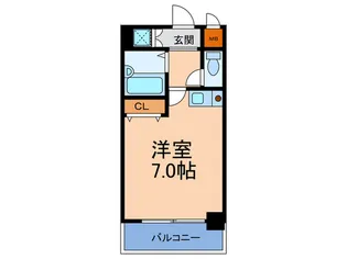 エスティ-ム大阪【5階】の間取り