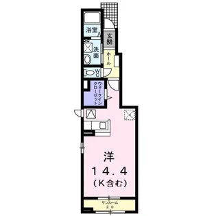 ヴァン ヴェールIII【1階】の間取り
