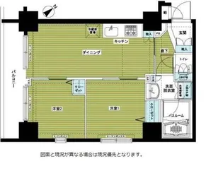 ZOOM銀座2丁目Third【9階】の間取り