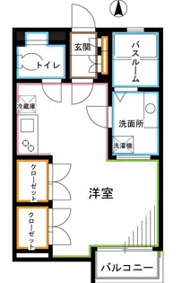 Perfume OGIKUBO【1階】の間取り