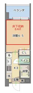 southerlies泉崎【2階】の間取り