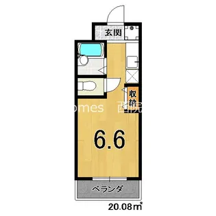 ワンズTOKU【1階】の間取り