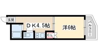 アルビオン【4階】の間取り
