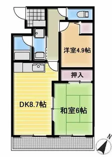 スタードミール【3階】の間取り