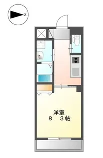 サン アベニュー【1階】の間取り