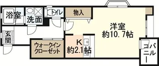 Sheltie S【2階】の間取り