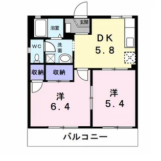 コートルミエール【1階】の間取り