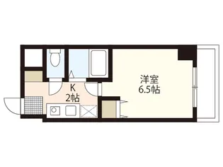 第2片山ビル【8階】の間取り