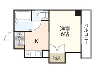 岸保ビル【5階】の間取り