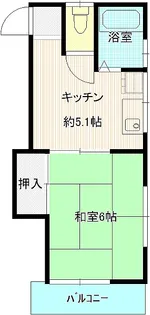 コーポストローム【3階】の間取り