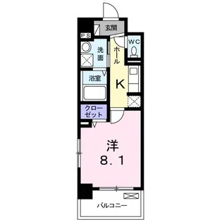 グレース東淀川【3階】の間取り