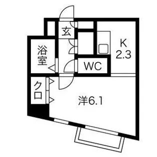 カッコルディ【1階】の間取り