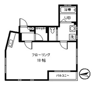 クロスティ練馬【5階】の間取り