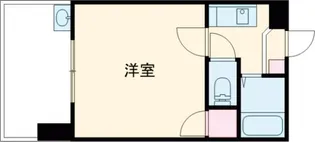 パーク朝日【6階】の間取り