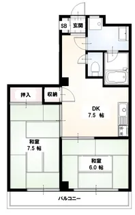 【P空きあり・SOHO利用可】 グレース寿【3階】の間取り