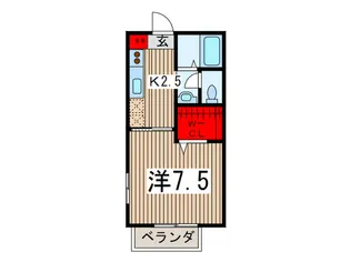 オ-クガ-デンの間取り