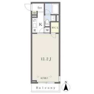 COZY奈良公園【5階】の間取り