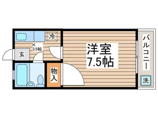 スコーレ春日【2階】の間取り