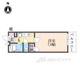 レオパレスWind2【1階】の間取り