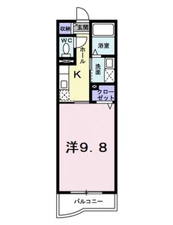 レジデンス・ファイン【1階】の間取り