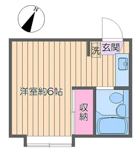 プチメゾン葛西B【2階】の間取り