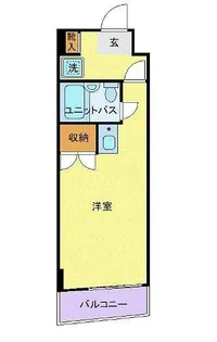 トゥールモンド新横浜【3階】の間取り