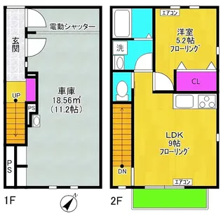 アンソレイエの間取り