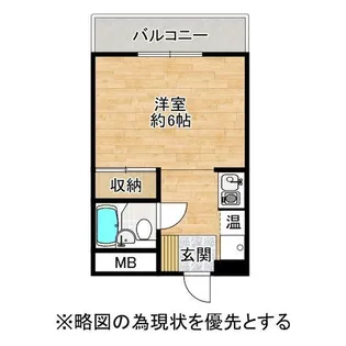 稲沢寮【2階】の間取り