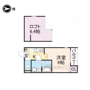 ラネージュテラス【2階】の間取り