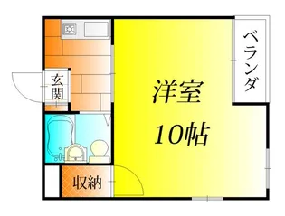 グレイス春日【4階】の間取り