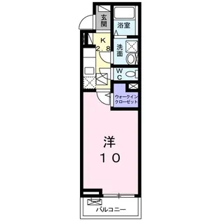 スカイパレスIV【2階】の間取り