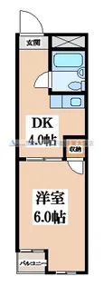 小阪本町ロイヤルハイツ【3階】の間取り